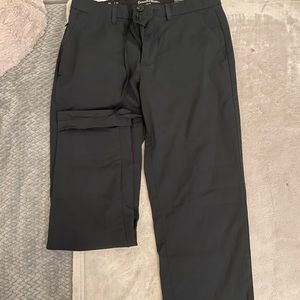 Black Slacks Relaxed Fit